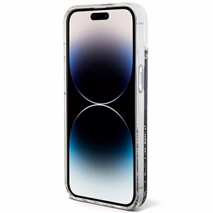 Чехол GUESS для IPHONE 13 / 14 / 15 GUHCP14SLCSGSGK (Liquid Glitter Marble) чёрный