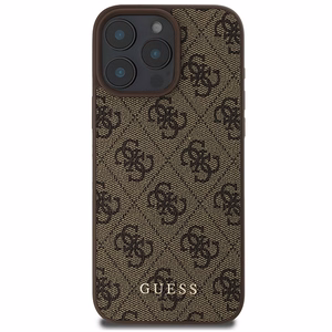 Guess 4G Classic iPhone 16 Pro Max Ümbris - Brown