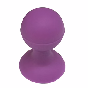 Phone hoidja with a round head - purple