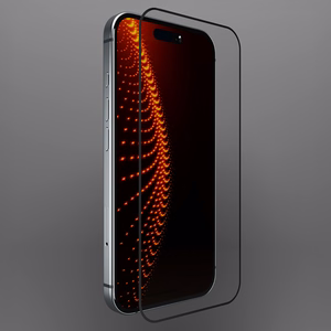 SBS Karastatud klaas D3O with frame jaoks iPhone 16 / iPhone 15