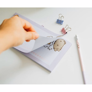 Pusheen Moments magnetiga märkmik külmkapile koos pliiatsiga