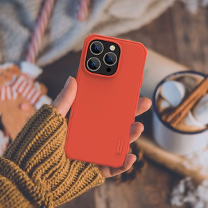 Nillkin Super Frosted Shield Pro ümbris iPhone 14 Pro Max tagaküljele sinine