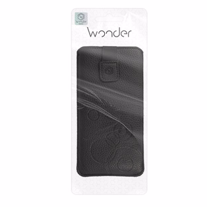 Wonder Deko Pouch Чехол (размер L) для Iphone 13 Mini/12 Mini/SE 2020/2022/7/8 чёрный