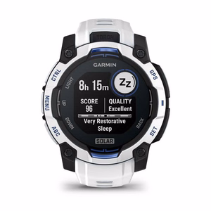 Garmin Instinct 3 Solar käekell, 45 mm, valge
