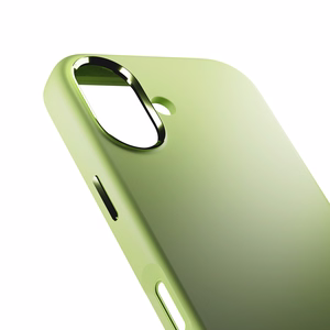 Pure Icon Mag Pro Liquid Silicone Ümbris jaoks iPhone 17, MagSafe Compatible, with Camera Protection and Aluminum Buttons - Roheline