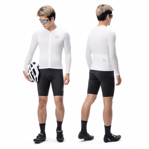 Rockbros YDCX008 Diamond Long Sleeve Cycling Jersey Size L - White