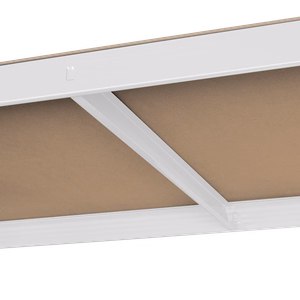 Metallist laoriiul Rebel 180x90x40, valge