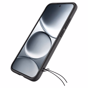 Spigen Rugged Armor ümbris Xiaomi Redmi Note 15 Pro 5G jaoks - must