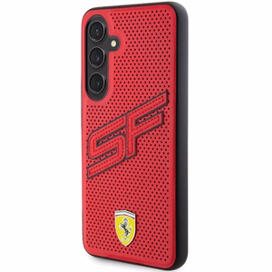 Ferrari Big SF Perforated ümbris jaoks Samsung Galaxy S24+ - punane