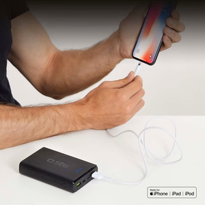 SBS TECABLEUSBIP589W Кабель USB-A - Lightning - белый