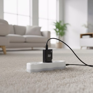 Blue Star Slim GaN TFK-SC-30WCC 30W 2x USB-C QC 4.0 / PD 3A laadija, must