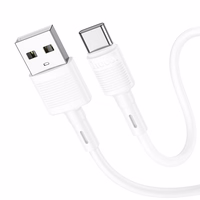 Kaabel USB A to USB C Hoco 3A 1 m X83 valge