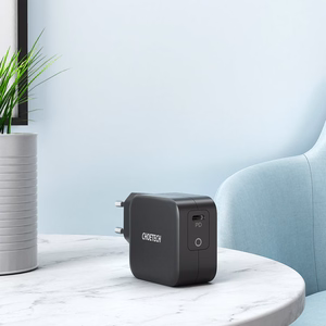 Choetech GaN USB Type C wall Laadija 61W Power Delivery must (Q6006)