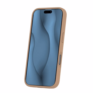 Silikoon Thin Mag ümbris for iPhone 16e / 17e pruun