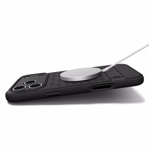 Spigen Parallax "S" MagSafe Ümbris jaoks iPhone 17 Pro Max - Matt Must