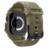 SPIGEN ümbris RUGGED ARMOR "PRO" jaoks APPLE Watch 10 (46 mm) vintage khaki