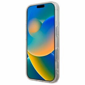 Guess IML 4G MagSafe Ümbris jaoks iPhone 16 Pro Max - roosa