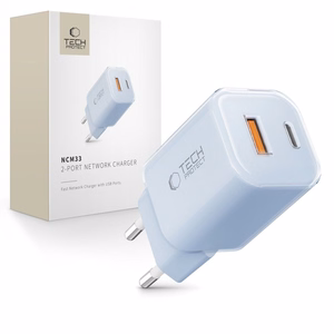 Tech-Protect NCM33W 2-port PD33W/QC3.0 wall laadija - sinine