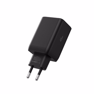 Tech-Protect NC45W-GAN 2-PORT PD45W wall laadija - must