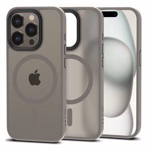Tech-Protect MagMat MagSafe ümbris jaoks iPhone 15 Pro - titanium matte