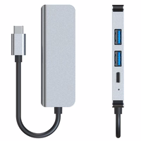 HUB Tech-Protect V2 4in1 USB-C - USB-A 3.0 / USB-A 2.0 / USB-C / HDMI - hall