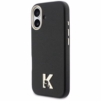 Karl Lagerfeld Karl Head Logo MagSafe ümbris iPhone 17-le - must