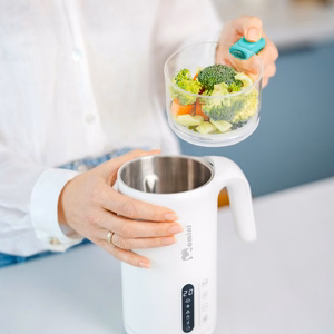 Momini TinyCook 6-ühes aurutav blender piimavalmistusfunktsiooniga