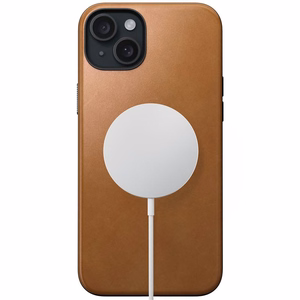 Nomad Modern Leather ümbris jaoks iPhone 15 Plus 6,7" english tan