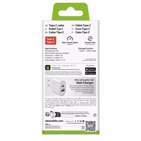 SBS TECABLETCC10W USB-C Kaabel - USB-C Power Delivery 25W 1 m - valge