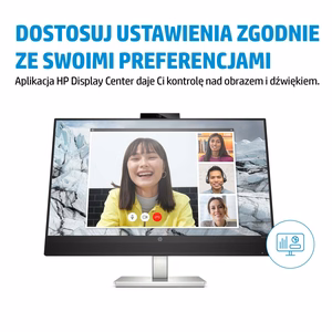 HP E-Series E27m G4 QHD USB-C konverentsmonitor