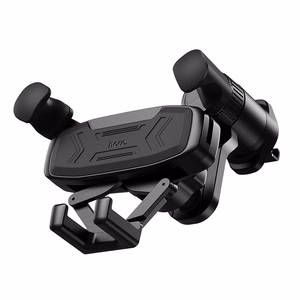 Gravity car phone holder Hoco air vent H66 black