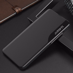 Eco Leather View Ümbris ümbris jaoks Samsung Galaxy A14 with a flip stand must