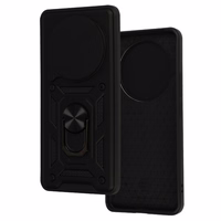 Slide Camera Armor Ümbris jaoks Realme 14 Pro 5G must