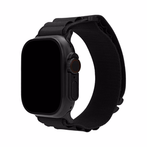Mobilize nailonist kellarihm - Alpine - must ühendusdetail - Apple 38/40/41mm - must