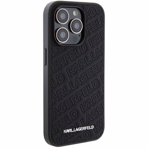 KARL LAGERFELD ümbris jaoks IPHONE 15 Pro KLHCP15LPQKPMK (Quilted Pattern) must