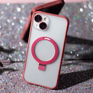 Mag Ring ümbris jaoks iPhone 14 6,1" punane