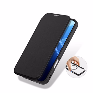 Чехол Dux Ducis Skin X Pro с MagSafe и флипом для iPhone 16 Pro - чёрный