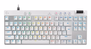 Logitech G PRO X TKL Rapid mänguklaviatuur USB QWERTY US International valge