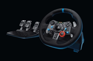Logitech G G29 rool + pedaalid PlayStation 3, PlayStation 4 analoog USB 2.0 must
