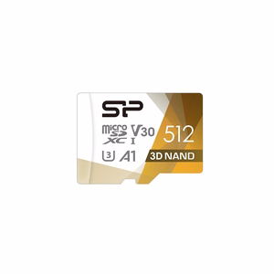 Silicon Power Superior Pro Colorful mälukaart 512 GB MicroSDXC klass 10 UHS-I + SD adapter (SP512GBSTXDU3V20AB)