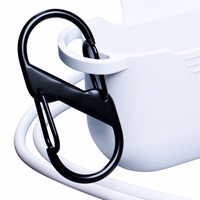 3mk Silicone AirPods Ümbris jaoks AirPods Pro 3 - valge