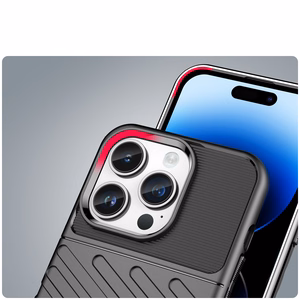 Thunder Case iPhone 14 Pro soomustatud ümbris must