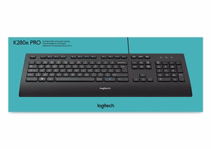 Logitech klaviatuur K280e ettevõtetele