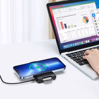 Juhtmevaba laadija Duzzona "W2" Must 15W