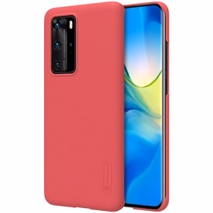 Nillkin Super Frosted Shield ümbris seadmele Huawei P40 Pro, erkpunane