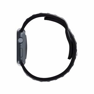3mk silikoonrihm Apple Watchile, 38/40/41/42 mm, must, väike suurus