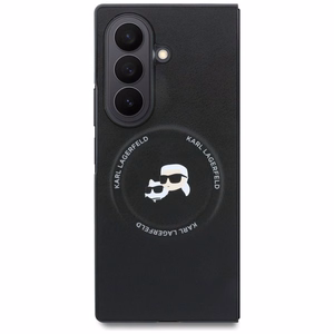 Must Karl Lagerfeld Karl & Choupette Pins MagSafe ümbris Samsung Galaxy Z Fold8 Ultra telefonile