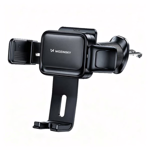 Must 360° klambriga auto ventilatsiooniava hoidik Wozinsky WUS-M1