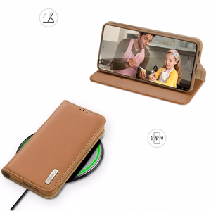 Dux Ducis Hivo чехол Samsung Galaxy S23+ флип-чехол кошелёк подставка RFID блокировка коричневый