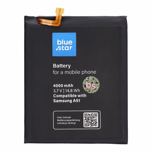 Battery jaoks Samsung A51 4000 mAh Sinine Star Premium